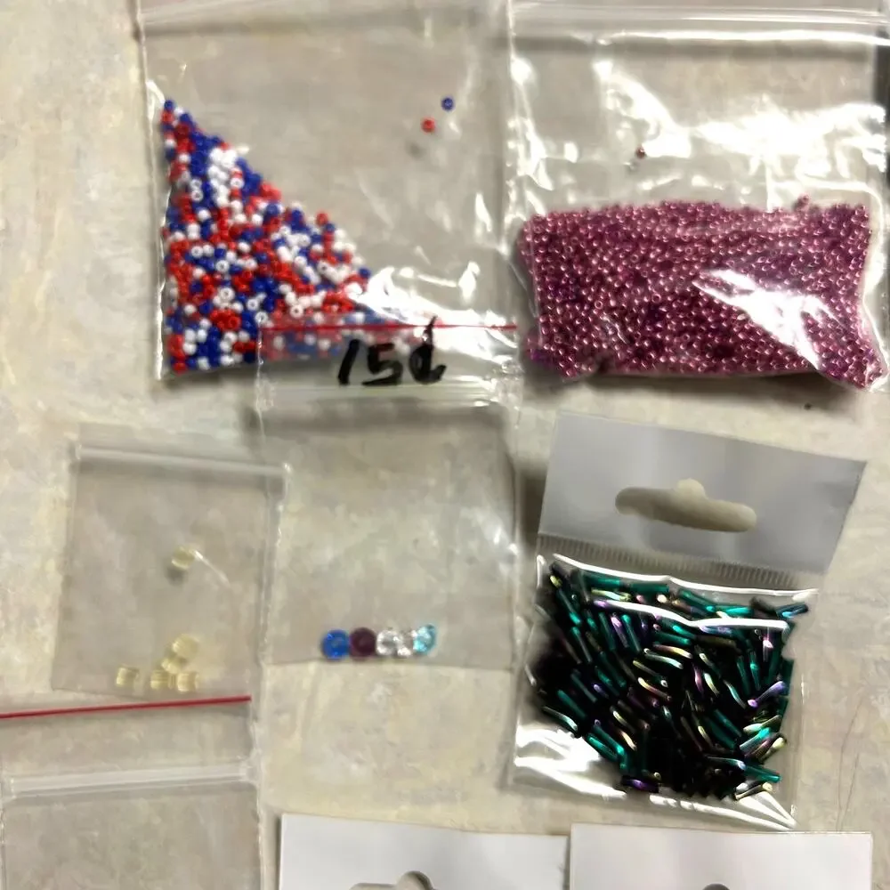 Beads‎ for Crafting or Jewelry Making Assorted Styles and Sizes Loose